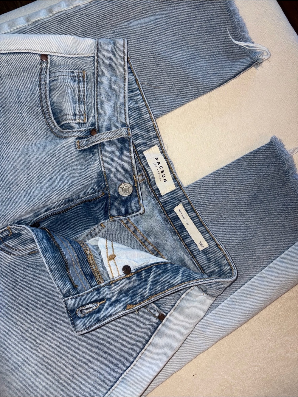 PacSun Light Blue Mom Jean Women's Jeans